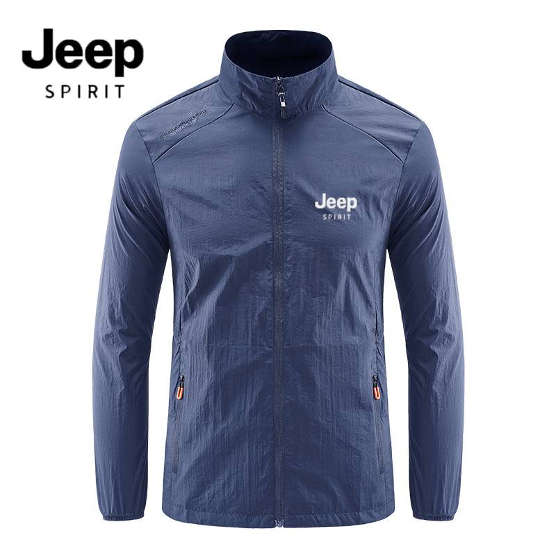 【JEEP官方授權】2024速乾防曬衣 超薄透氣 冰絲皮膚衣 戶外、釣魚、通勤、運動 M-5XL