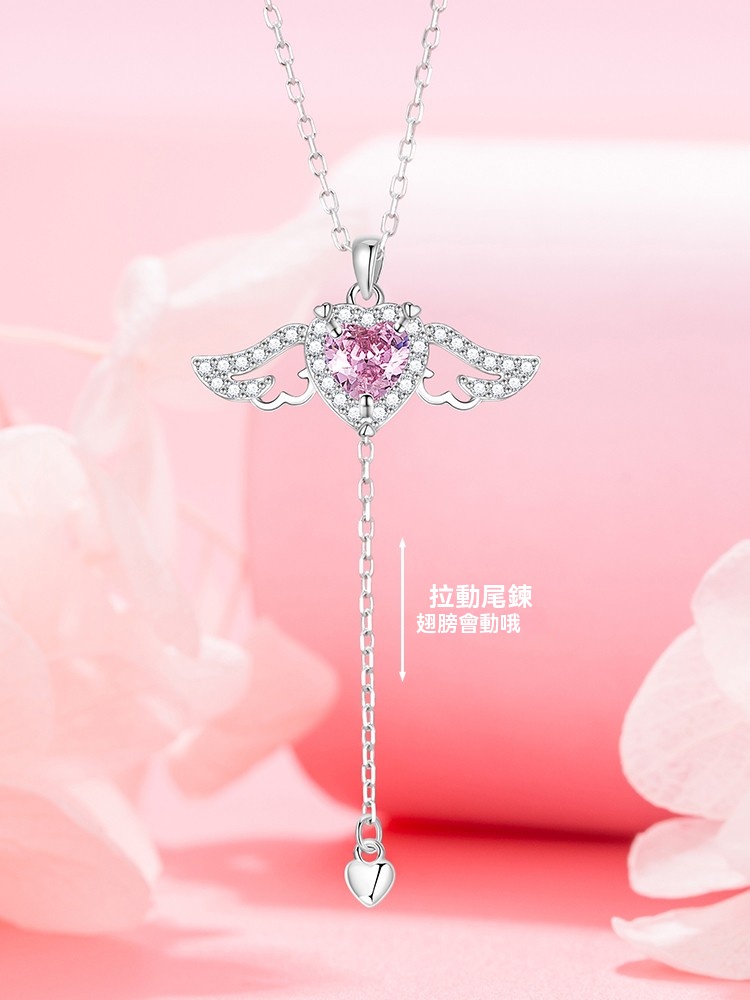 高品質材質：採用S999純銀打造，質感細膩，佩戴舒適，不易過敏